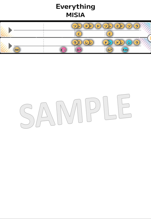 【音名譜PDF】Everything
